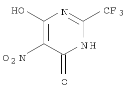 4,6-Pyrimidinediol, 1,2-dihydro-5-nitro-2-(trifluoromethyl)-